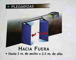 puertas plegadizas