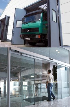 puerta industrial
